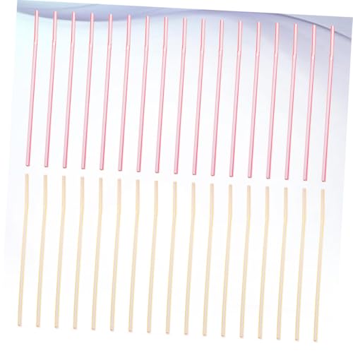 600 pitillos flexibles desechables multicolor miniatura 3