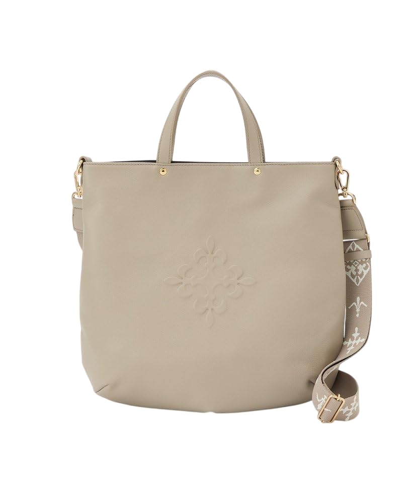 Amazon.co.jp: [ラシット] 名品 レザー 2wayトートバッグ（エンボス