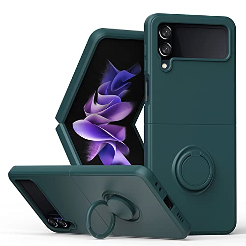 Coque antichoc Samsung Z Flip 3 silicone liquide anti-chute
