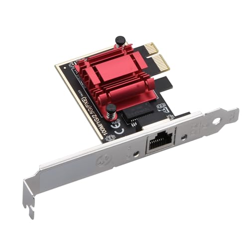 Tarjeta de Red PCI-E x1 a RJ45 RTL8125 IEEE 802.3 2.5G Ethernet para PC de Escritorio miniatura 1