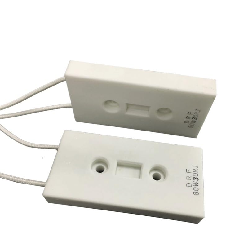 AVIMYA BKG.RX27.80w.Cement Resistor.Tape Shaped.for The Start of Inverter.for Charging. (Size : 40 ohm, Color : 80w)