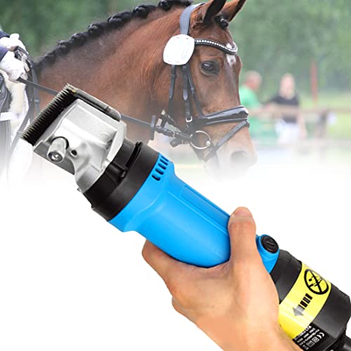 Horse Hair Clipper, 690W Electric Animal Hair Shearing Machine, 6 Adjustable Speed, Professional Horse Haircut Trimmer, for Horses/Camels/Dogs,110V
