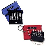 ChiaoGoo Twist Shorties Interchangeable Knitting Needle Set Bundle, Sizes US 0 - US 8