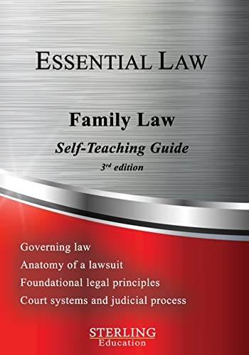 Family Law: Essential Law Self-Teaching Guide (Essential Law Self-Teaching Guides)