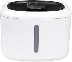 Fonte de Água para Gatos e Cães 2,5L Bomba Silenciosa Filtragem Quádrupla