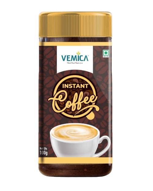 Vemica Instant Coffee 50g Medium Roast Chicory Instant Coffee