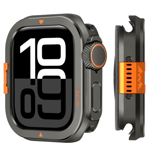 Funda compatible con Apple Watch Serie 11 10 46mm protector parachoques