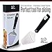 K BASIX Cheese Slicer for Block Cheese Stainless Steel,8.2 Inch Soft Rubber Handle and Comfortable Grip, Heavy Duty Cheese Plane Slicer for Hard Cheddar, Cheese Shaver & Cheese Cutter
