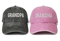 Grandpa Grandma (Washed Black & Washed Pink)