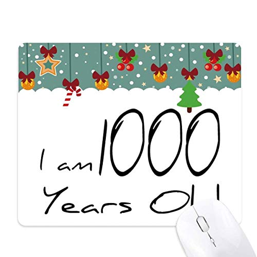 Tapis de souris de jeu de bureau pour résoudre les glissements base caoutchouc Noël