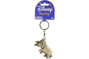 Disney Eeyore Brass Key Ring, Gold - Perfect Addition to Your Disney Collection