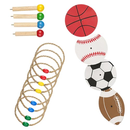 Wurfspiel - Gartenspielzeug | Wurfring Geschicklichkeitsübung Für Sport Familie Erwachsene Rasen Garten Outdoor Party Camping