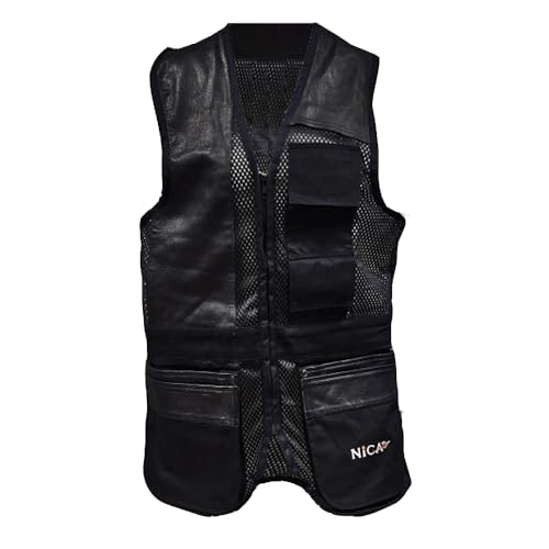 NICA Design6 2.0 Shooting Vest-Blackout-Right Hand (Black, X-Large)