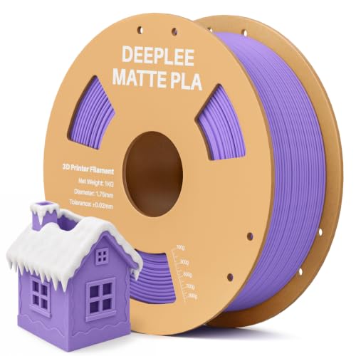 DEEPLEE Matte PLA Filament 1.75mm Lavender Purple 1kg