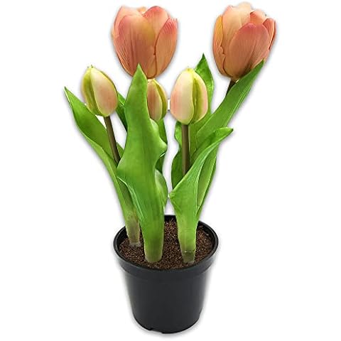 MatoSan Künstlich & Realistische Blume Tulpe Cover