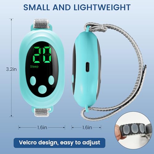 Sleep Aid Device, BOYUNSHI Calm Palm Device with Velcro Adjustable Strap, Portable USB Charging Microcurrent Holding Sleep Instrument for Adults Relieve Anxiety and Stress - Image 6