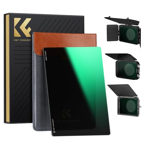 K&F CONCEPT ND32 (5 Stops) Square ND Filter - 4 x 5.65 - Compatible with Tilta & SmallRig Matte Box - Slim Multi-Coated HD Optical Glass - Perfect for Cinematic Shots