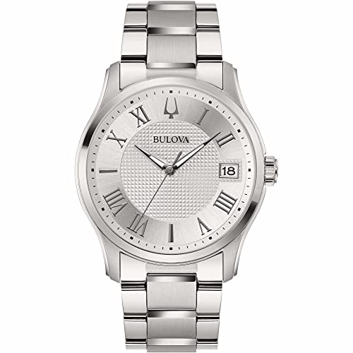 Bulova Analogico 96B391, argento, Classico