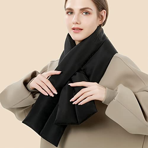 Winter Down Scarf Women Men Down Filling Foldable Plain Waterproof Ultralight Neck Warmer For Cycling Hiking2