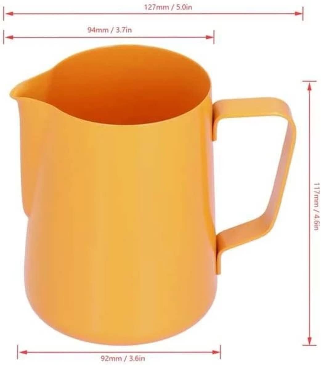 Jarra de leche, Jarra for espumar leche for cafetera(Svart)