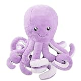 DENTRUN Octopus Stuffed Animals, Giant Octopus Plush Doll Play Toys for Kids Girls Boys Adults Birthday Xmas Halloween Present Stuffed Sea Animals Plushie, 7/16/24/32 Inches, 5 Colors