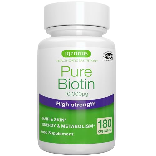 Igennus Biotin 10,000 mcg Capsules