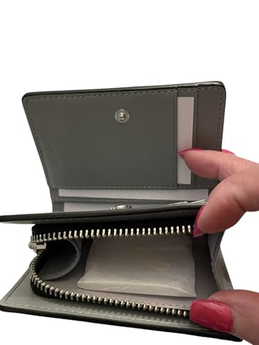 Marc Jacobs Workwear Mini Compact Bifold CC Wallet (Cotton)3