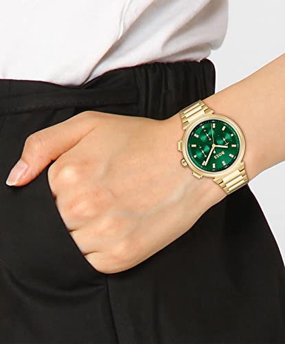 Image of BOSS One Quartz Green Crystal Round Dial Women's Watch - 1502679