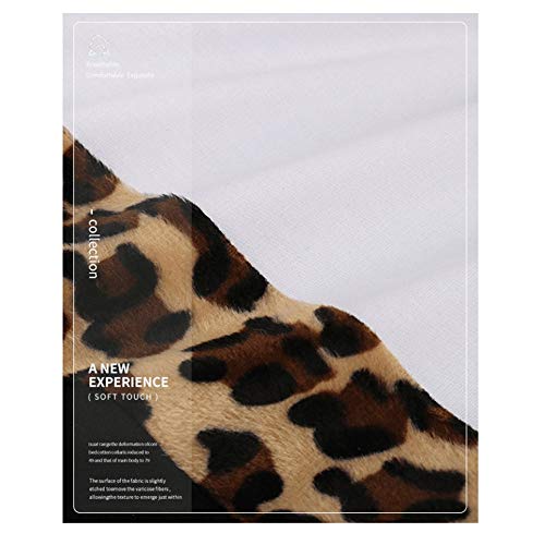 Haashpylien Donna Tuta Ginnastica Set Leopardato