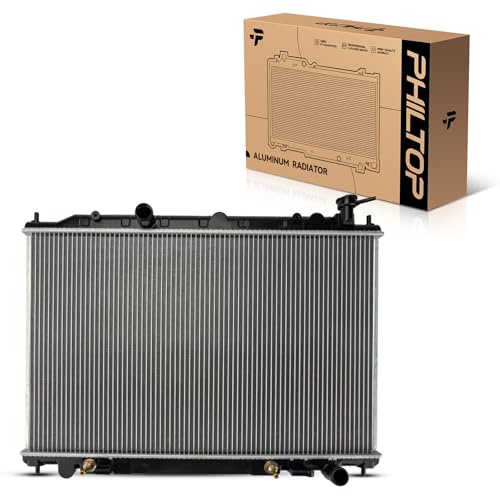 Image of PHILTOP Automotive Replacement Engine Radiator for 2003-2007 Murano Transmission Oil Cooler Included