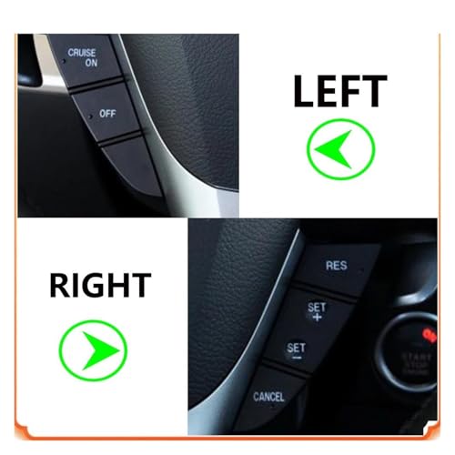 Interrupteur volant touches remplacement bouton commande vitesse Mazda - 4