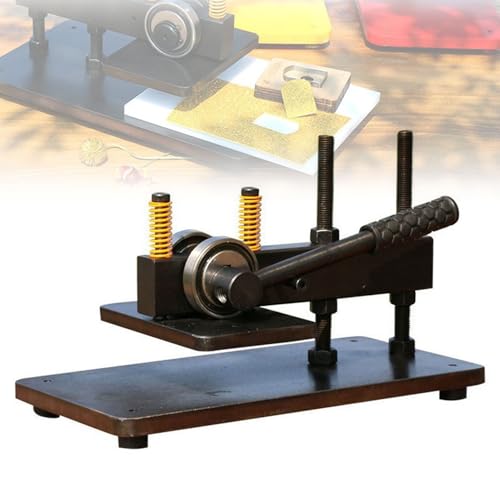 Manual Die-Cutting Machine, Heavy-Duty Paper and Leather Cutting Press with Non-Slip Handle, Suitable for DIY, Cardboard, and Rubber Mats.