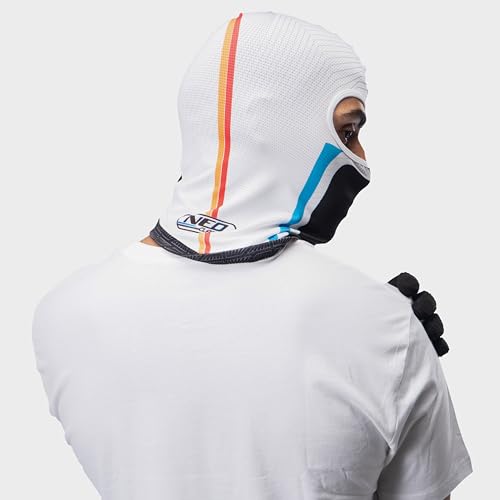 Image of TIIVRA Neo Classic Slash-Cut Balaclava for Bikers, Full Face Mask for Riding, Cycling,Sun & Dust Protection Helmet Mask for Men Women