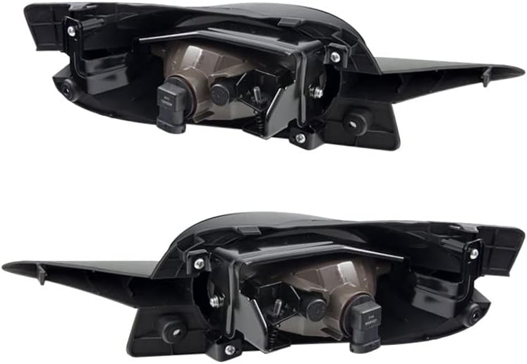 Miniatura 2 de Winjet Serie OEM para Honda Civic Coupe 2009 2010 2011 - Luces antiniebla de conducción + interruptor + kit de cableado (transparente)