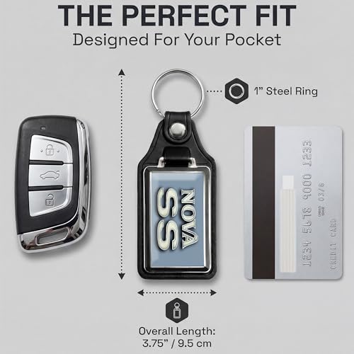Image of Brotherhood Car Key Chain for Nova - Classic Models Keychain for Men and Women Gift Key Ring