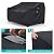 BROSYDA Patio Sofa Cover Waterproof, Heavy Duty 2-Seater Outdoor Couch Cover Patio Furniture Covers with Air Vent and Handles, 60" L×42" D×30" H, Black
