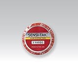 walker Sensi-Tak Red Tape Roll 1' x 3 yards