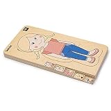 Eurekakids Puzzle Educativo anatomía Masculina para niños y niñas De 4 a 8 años - Juego Educativo - Puzles
