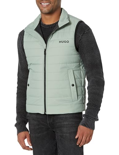 Image of HUGO mens Stand Collar Puffer Vest