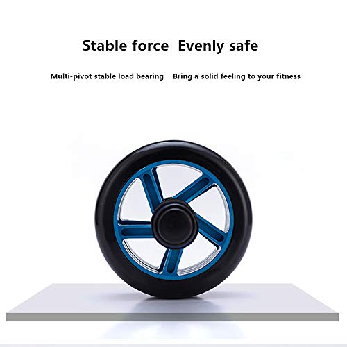 Rolos de músculos abdominais da Aymsds, treinamento de núcleo de duas rodas de compressão abdominal,