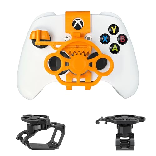 TXW Mini Steering Wheel for X-box One/Series X|S Controller, Golden