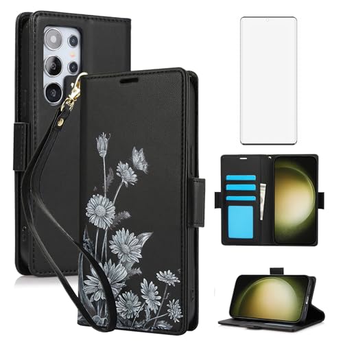 Coque Samsung S23 Ultra YM026 Noir finition premium ajustée