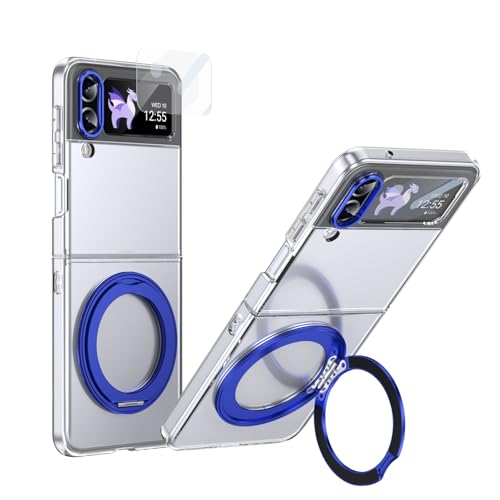 Étui à rabat transparent Samsung Z Flip 3 antichoc haut de gamme