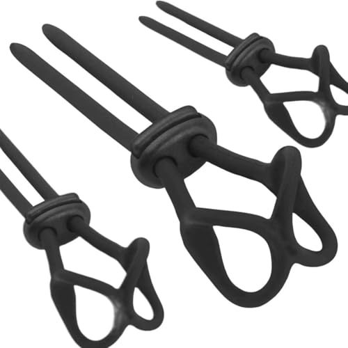 GXGM 3 Piezas Juguetes Eróticos para Pareja Sexuales Adultos - Anillo Pene Masculino Ereccion con Silicona Suave y Elástica, Cock Ring Duradero Juguetes Sexuales Hombre Retrasan la Eyaculación