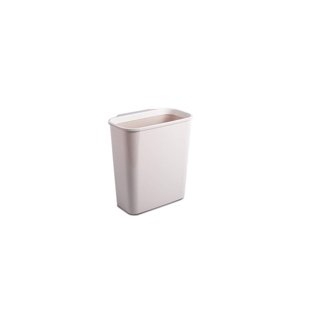 Poubelle murale de cuisine suspendue sans couvercle grand rectangle pour placard