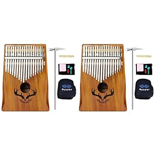 BIENKA 2 Pièces 17 Touches Pouce Piano Doigt Piano Débutant Kalimba Pouce Piano Outils Piano - Les Beatles, Paul McCartney, John Lennon, RIngo Starr, George Harrison