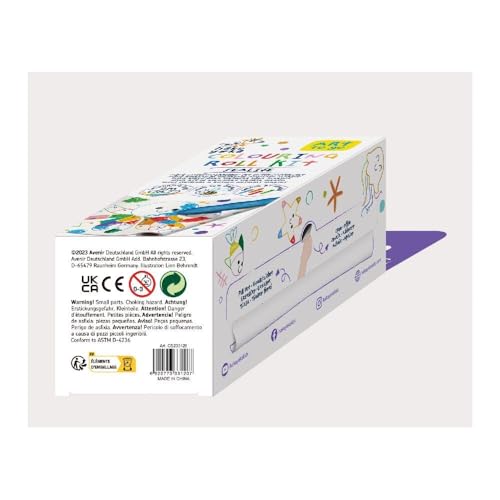 Haku Yoka Wax Crayon Set, Mini Sealife Colouring Roll - Image 4