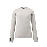 [ミレー] レディース ワッフル ウール クルー MIV01915 WINTER HAZE(NEW LOGO) S-M