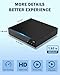 DVD Players for TV with HDMI, All Region Free DVD Player for Smart TV, HDMI and RCA Cables & Remote Included, USB Input, PAL/NTSC, Up-Convert to 1080P