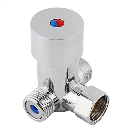 Hot and Cold Water Mixing Valve Temperature Control Mixer for Automatic Sensor Faucet